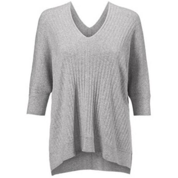 Cabi 5451 Watson Dolman Sleeve Pullover Gray Oversized Sweater Size Small - Picture 1 of 9